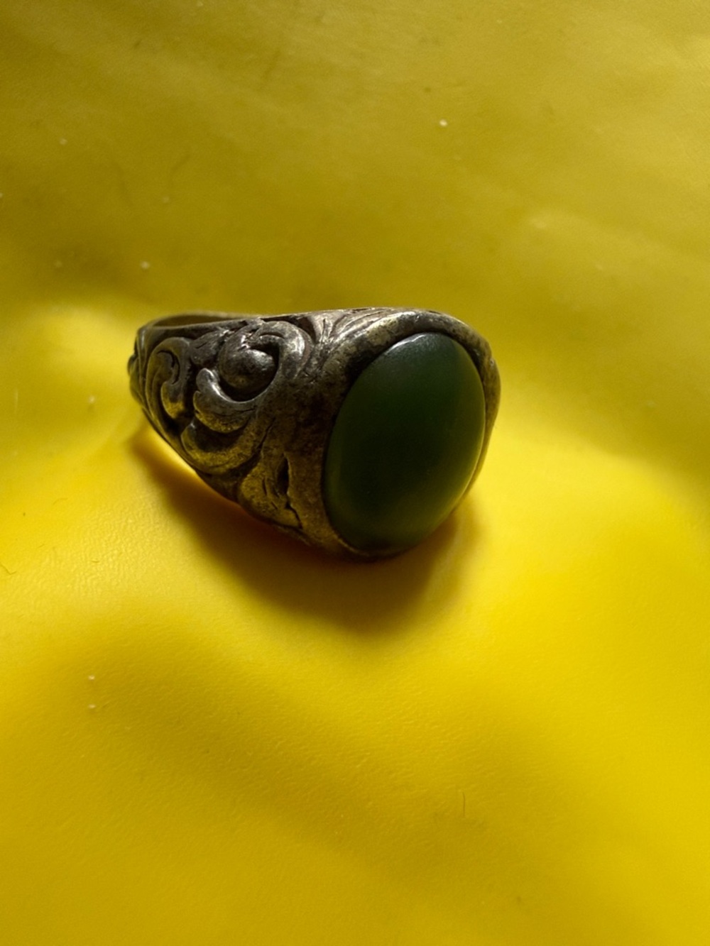 Sz 7 Vintage-Style Ornate Ring